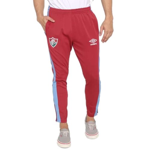 Calça Masculino Fluminense Treino Grená/Azul 2023