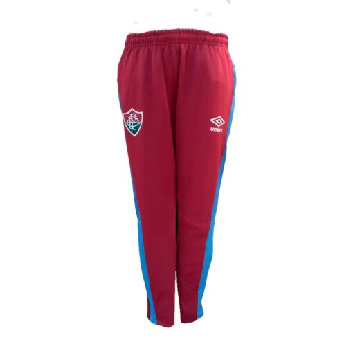 Calça Masculino Fluminense Treino Grená/Azul 2023 - Image 3