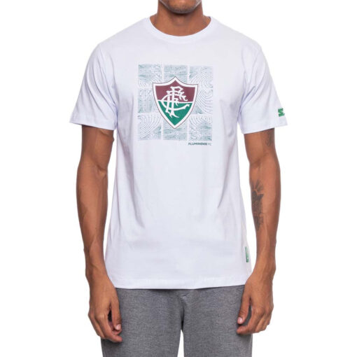 Camisa Masculino Fluminense Fluvial Branca 1A497A Starter - Image 3