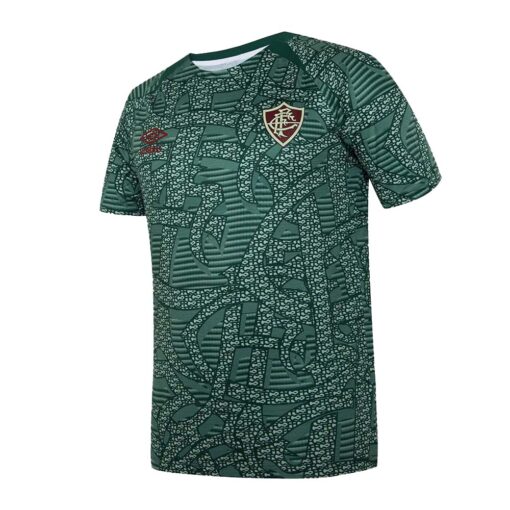 Camisa Fluminense Juvenil Aquecimento 2024 - Image 2