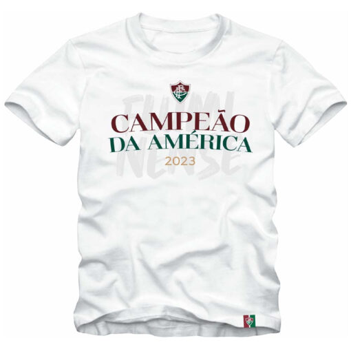 Camisa Masculino Fluminense Campeão Lib 23 Branca Beme