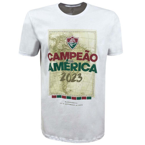 Camisa Masculino Fluminense Campeão Lib 23 Liga Retrô