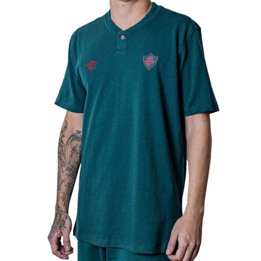 Camisa Pólo Masculino Fluminense Viagem 2024 - Image 2