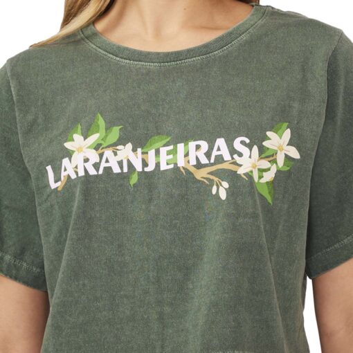 Cropped Feminina Fluminense Laranjeiras Verde Estonado Blueman - Image 2