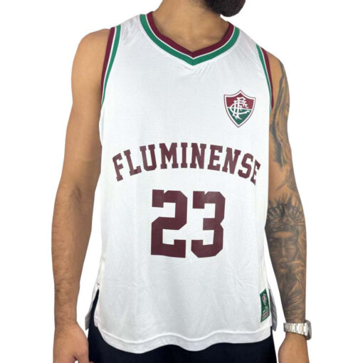 Regata Masculino Fluminense Basquete Branca Beme