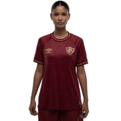Camisa Fluminense Fem OF3 2025 Jogadora Umbro