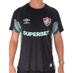 Camisa Fluminense Goleiro 2025 Preto/Verde Umbro