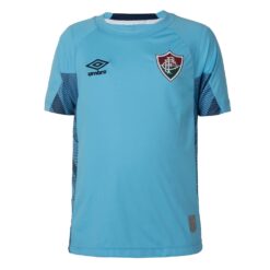Camisa Fluminense Juvenil Goleiro 2025 Celeste/Marinho Umbro