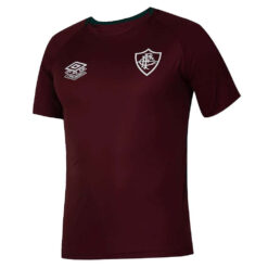 Camisa Fluminense Treino 2025 Grená/Verde Umbro