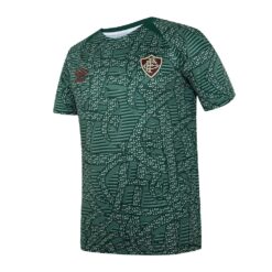 Camisa Fluminense Juvenil Aquecimento 2024 Umbro