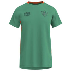 Camisa Fluminense Treino 2025 Menta/Laranja Umbro