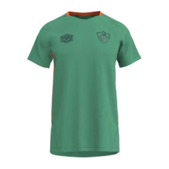 Camisa Fluminense Juvenil Treino Menta/Laranja 2025 Umbro