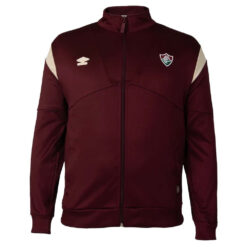 Jaqueta Fluminense Viagem 2025 Grená / Areia Umbro